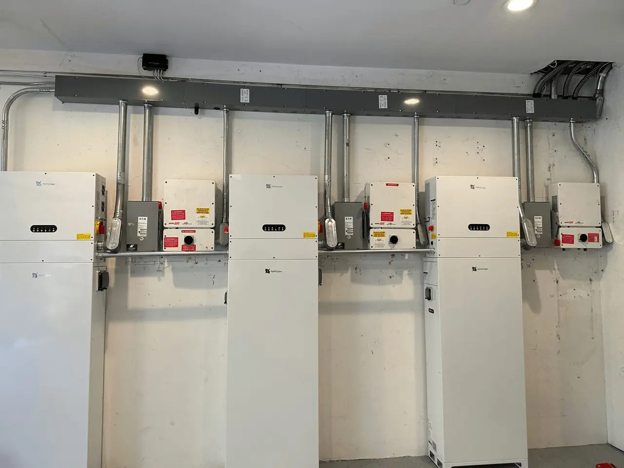 Tesla Powerwall battery storage installation by Laguna Electric in Orange County